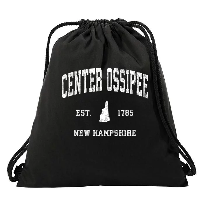 Center Ossipee New Hampshire Nh Vintage Athletic Drawstring Bag