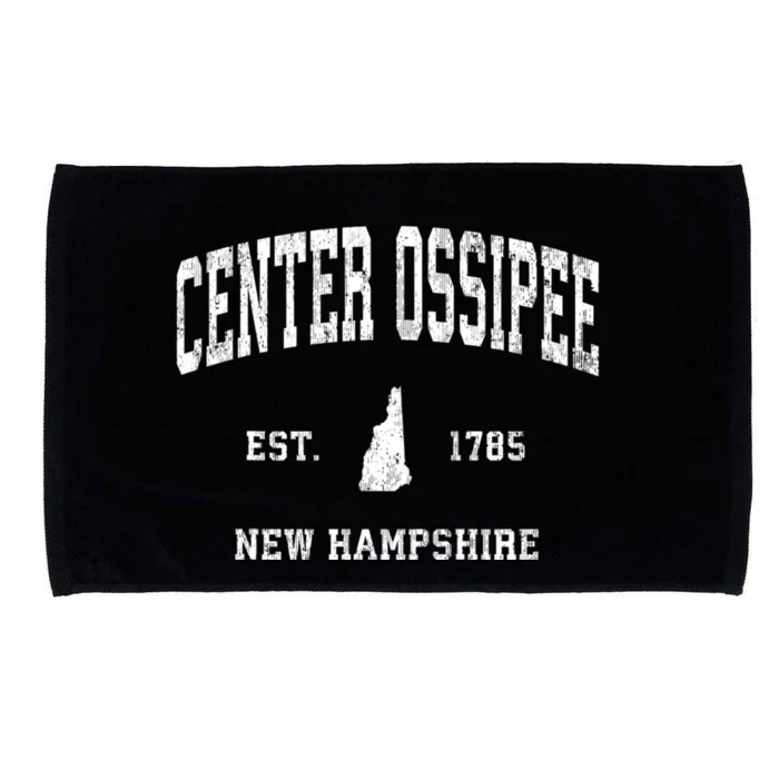 Center Ossipee New Hampshire Nh Vintage Athletic Microfiber Hand Towel