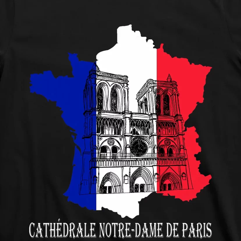 Cathedral Of Notre_ Dame Paris T-Shirt