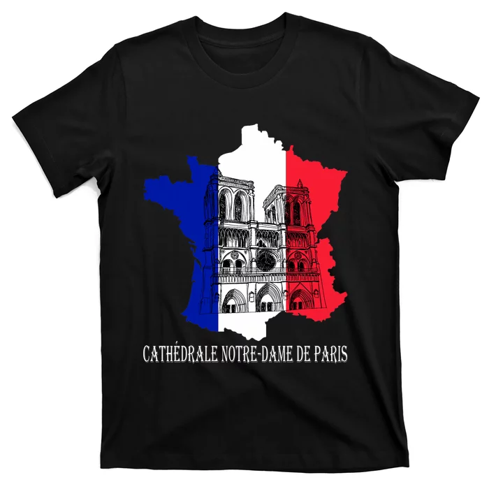 Cathedral Of Notre_ Dame Paris T-Shirt