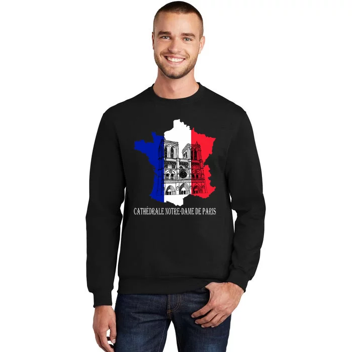 Cathedral Of Notre_ Dame Paris Tall Sweatshirt