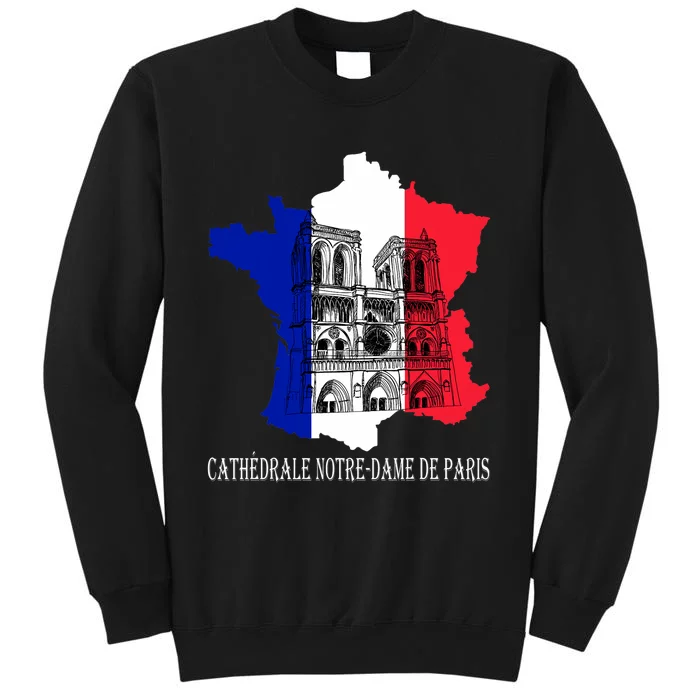 Cathedral Of Notre_ Dame Paris Tall Sweatshirt