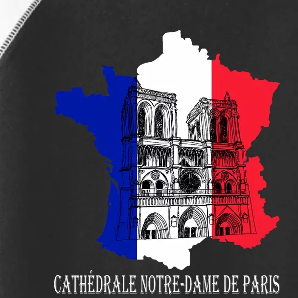 Cathedral Of Notre_ Dame Paris Toddler Fine Jersey T-Shirt