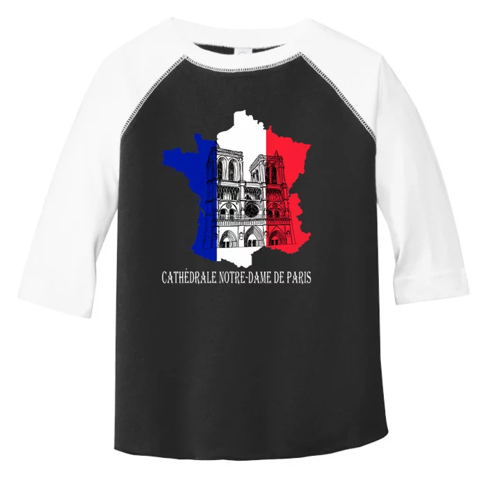 Cathedral Of Notre_ Dame Paris Toddler Fine Jersey T-Shirt