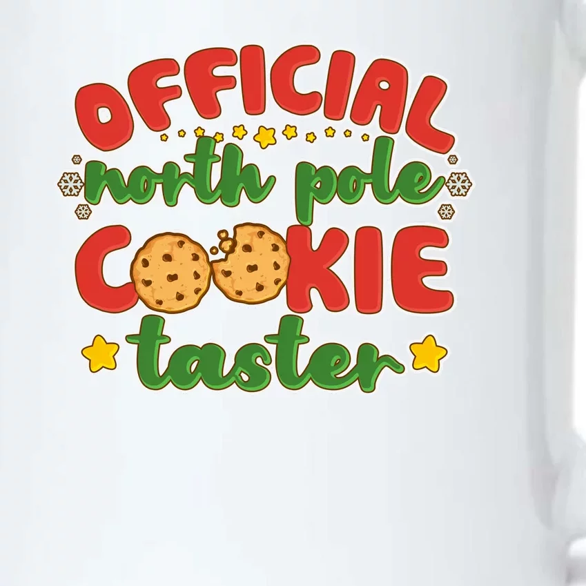 Christmas Official North Pole Cookie Taster Black Color Changing Mug