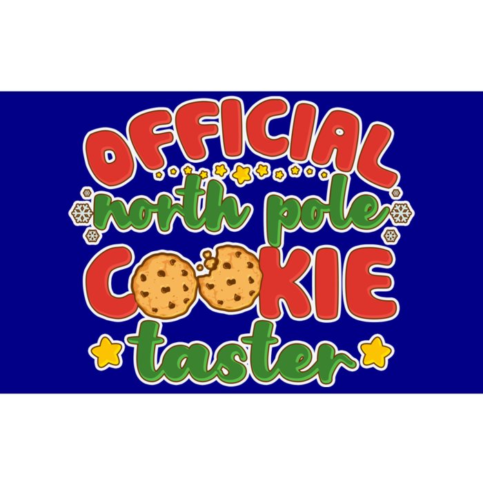 Christmas Official North Pole Cookie Taster Bumper Sticker