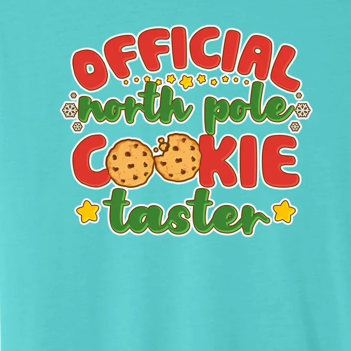 Christmas Official North Pole Cookie Taster ChromaSoft Performance T-Shirt