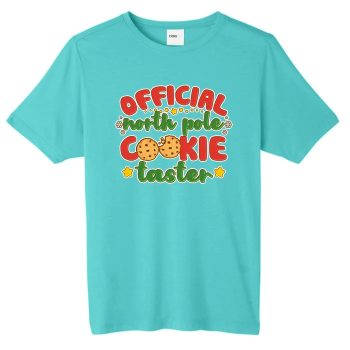 Christmas Official North Pole Cookie Taster ChromaSoft Performance T-Shirt