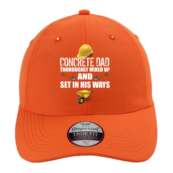 Concrete Dad Mixed Up And Set In His Ways The Original Performance Cap