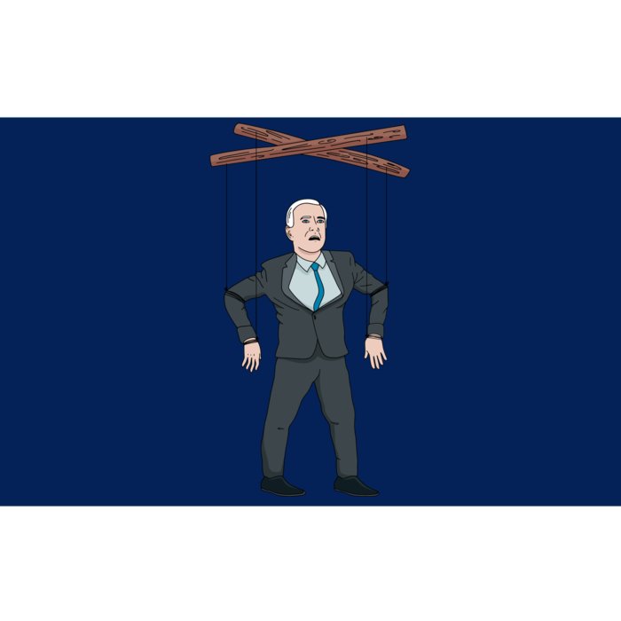 Confused Anti Joe Biden Puppet Funny Bumper Sticker