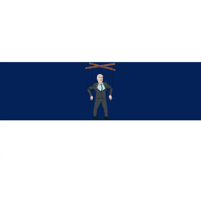 Confused Anti Joe Biden Puppet Funny Bumper Sticker