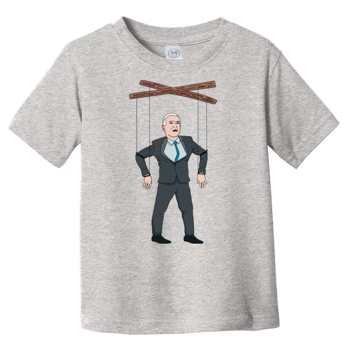 Confused Anti Joe Biden Puppet Funny Toddler T-Shirt