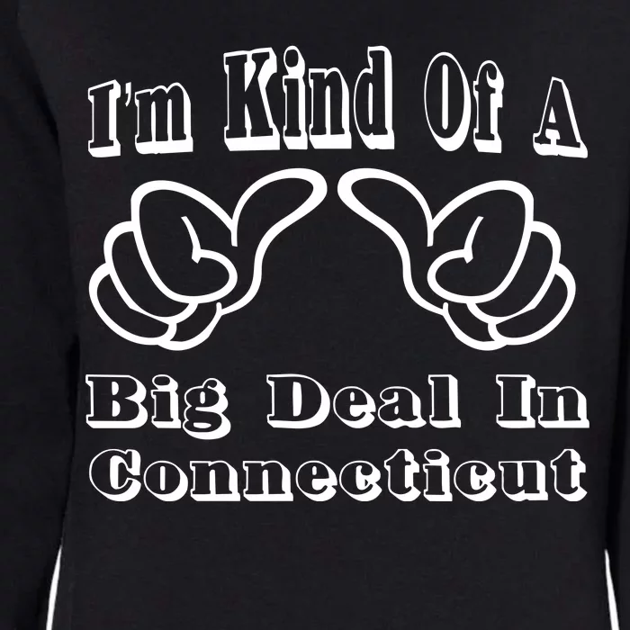 Connecticut Big Deal Womens California Wash Sweatshirt