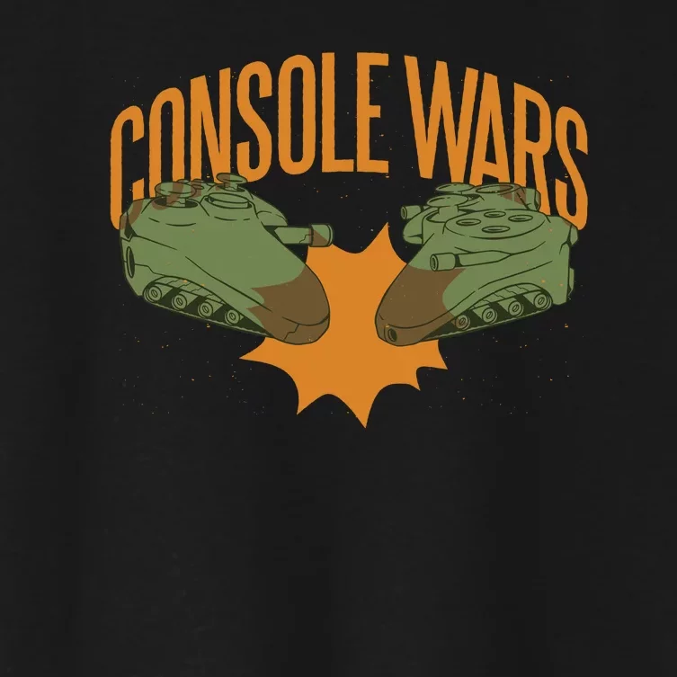 Console War Women's Crop Top Tee