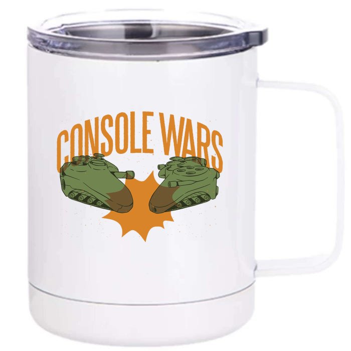 Console War Front & Back 12oz Stainless Steel Tumbler Cup