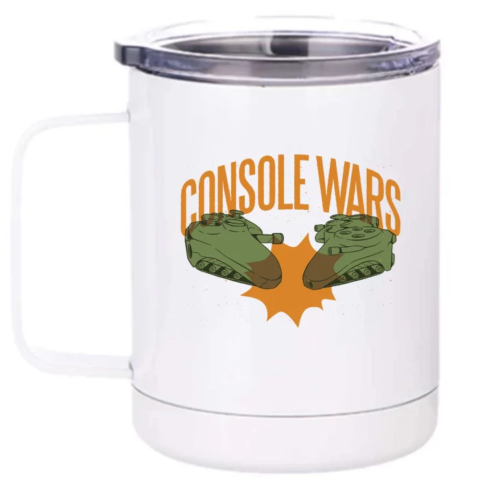 Console War Front & Back 12oz Stainless Steel Tumbler Cup