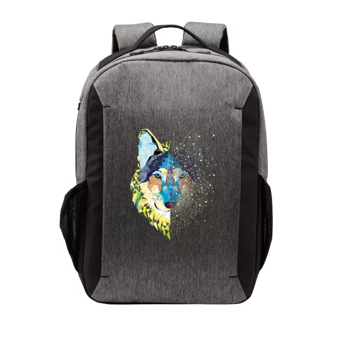 Constellation Pixel Wolf Vector Backpack