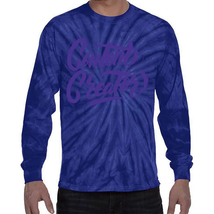 Content Creator Tie-Dye Long Sleeve Shirt