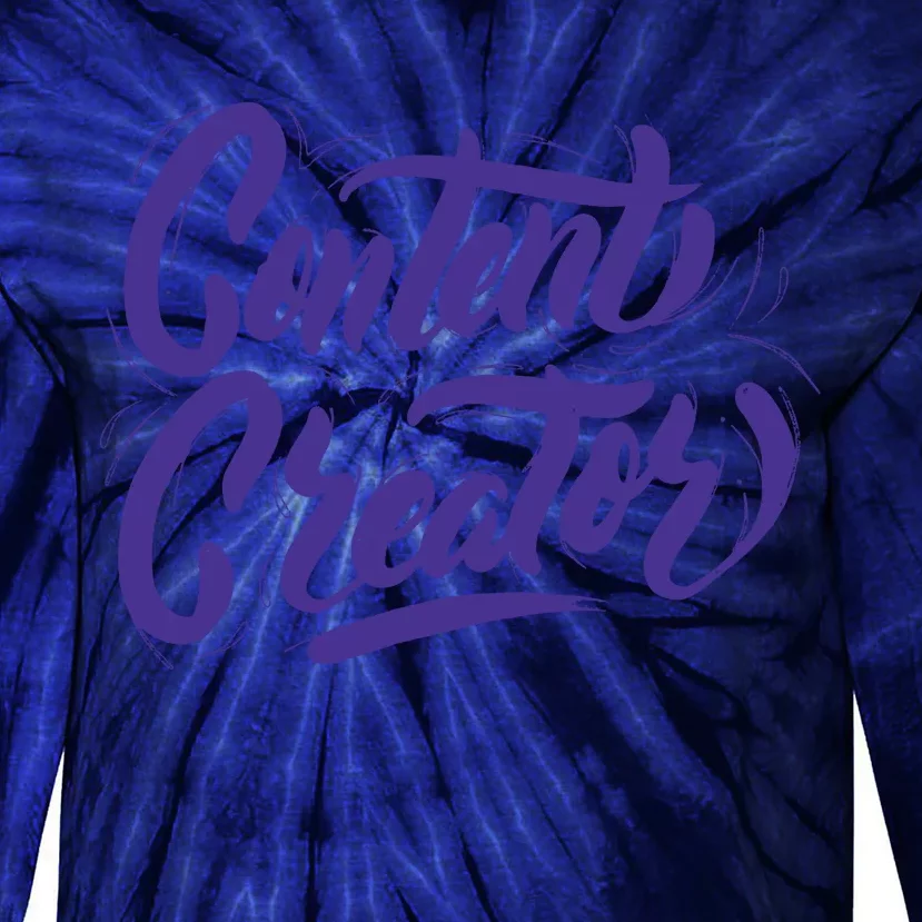 Content Creator Tie-Dye Long Sleeve Shirt