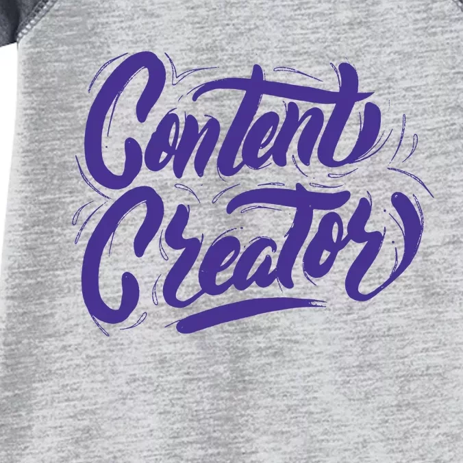 Content Creator Infant Baby Jersey Bodysuit