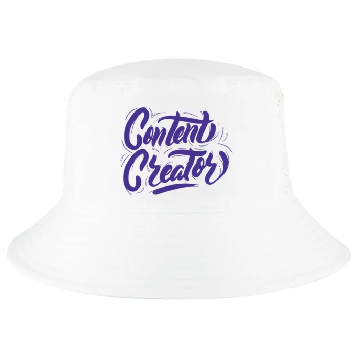 Content Creator Cool Comfort Performance Bucket Hat