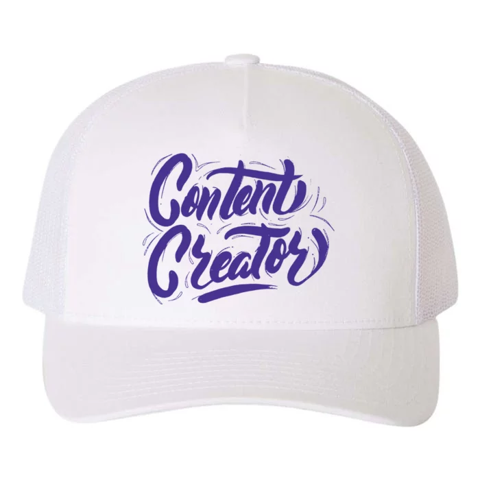 Content Creator Yupoong Adult 5-Panel Trucker Hat