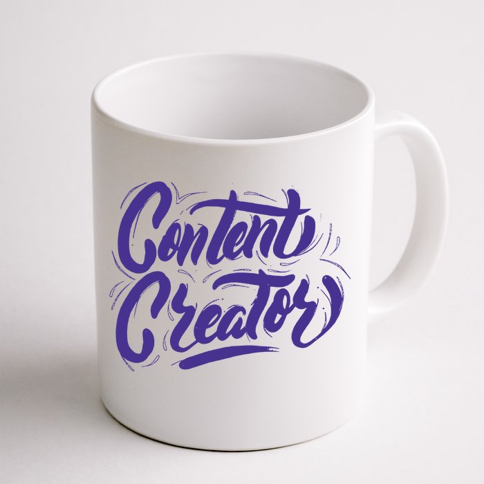 Content Creator Front & Back Coffee Mug