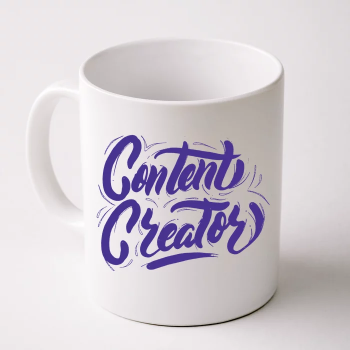 Content Creator Front & Back Coffee Mug