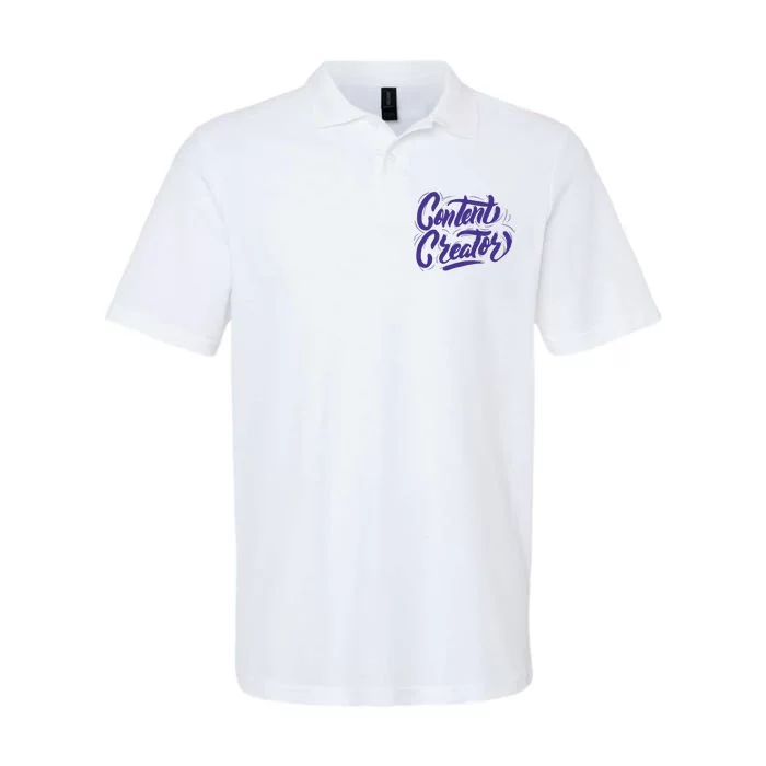 Content Creator Softstyle Adult Sport Polo