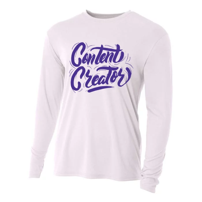 Content Creator Cooling Performance Long Sleeve Crew