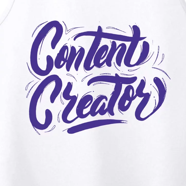 Content Creator Performance Tank