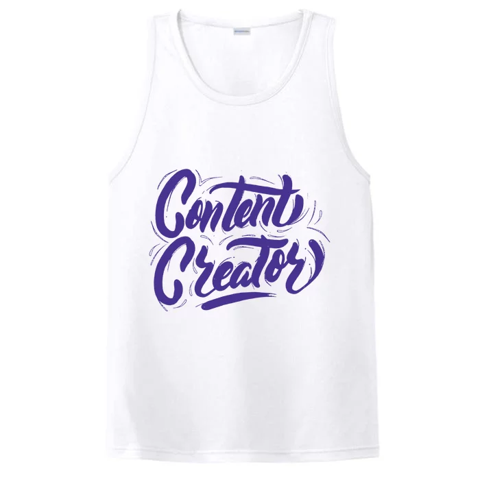 Content Creator Performance Tank