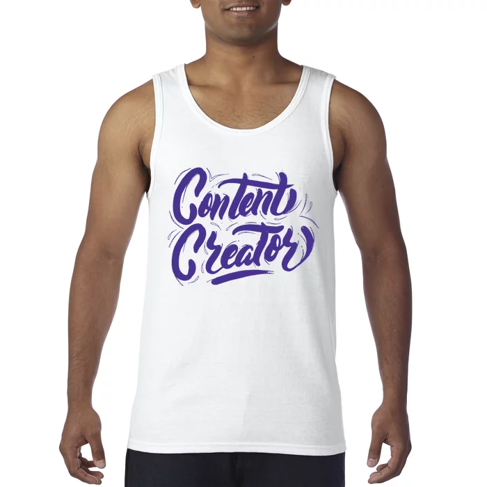 Content Creator Tank Top