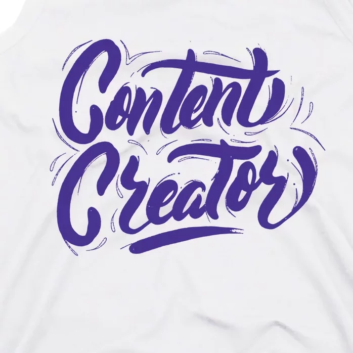 Content Creator Tank Top