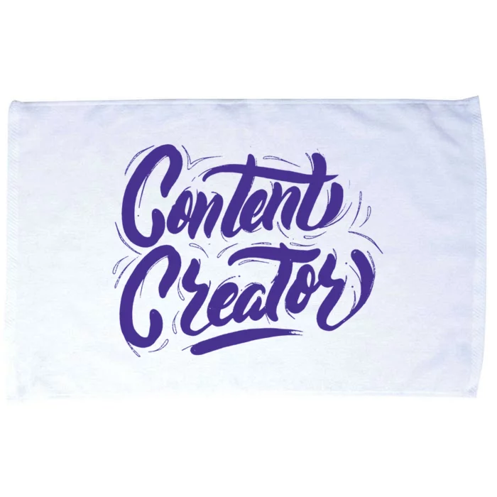 Content Creator Microfiber Hand Towel