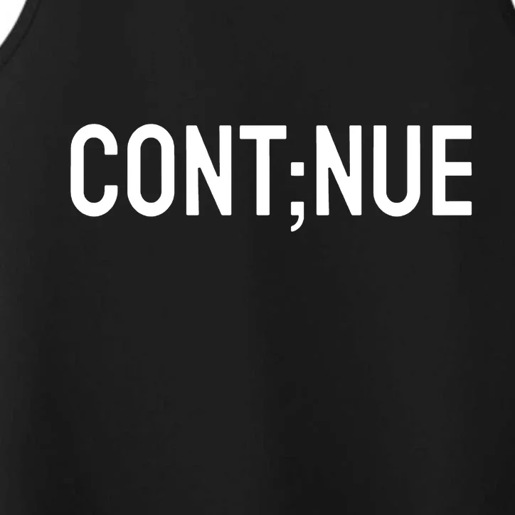 Continue Suicide Prevention Performance Tank