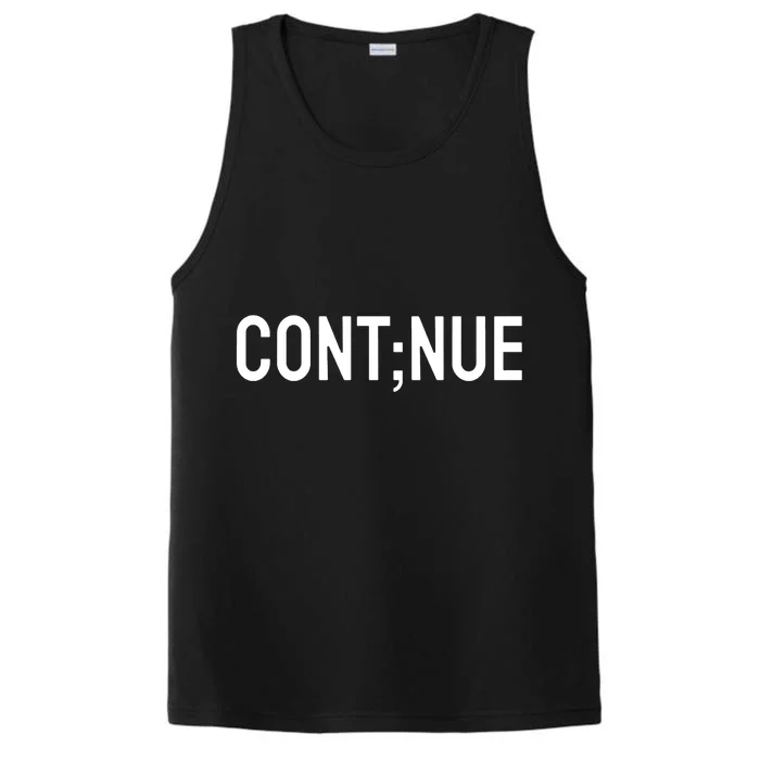 Continue Suicide Prevention Performance Tank