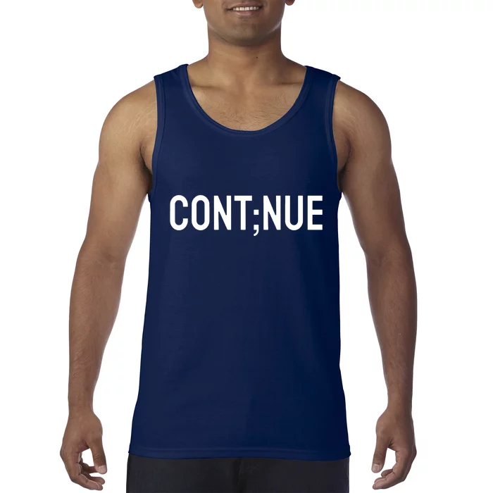 Continue Suicide Prevention Tank Top