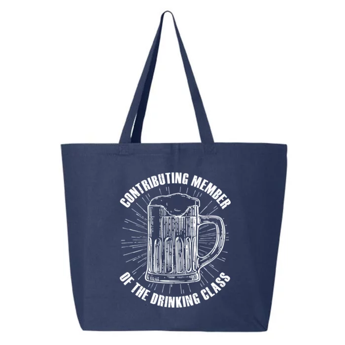 Contributing Member Of The Drinking Class 25L Jumbo Tote