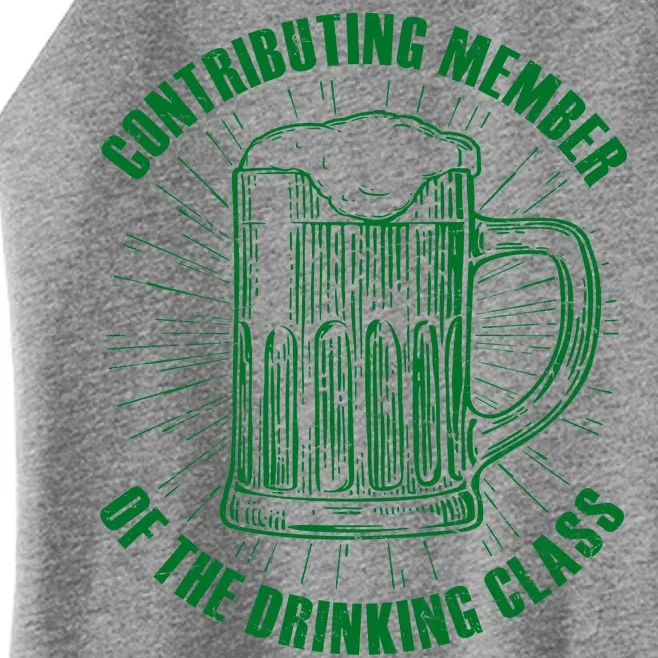 Contributing Member Of The Drinking Class Women’s Perfect Tri Rocker Tank