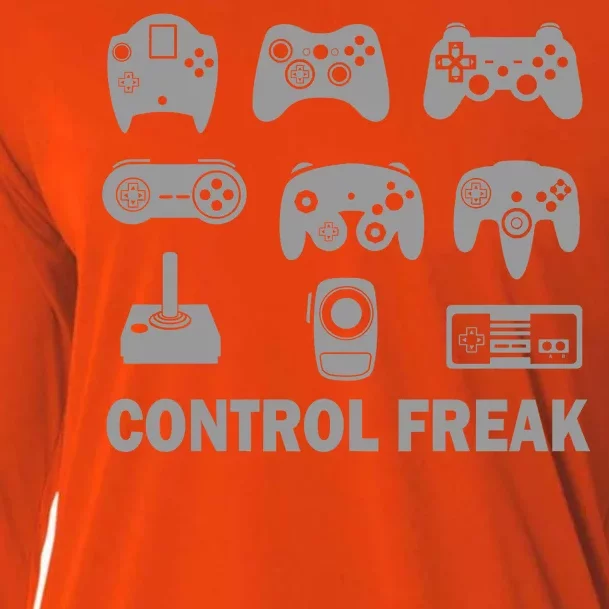 Control Freak Gamer Controllers Cooling Performance Long Sleeve Crew