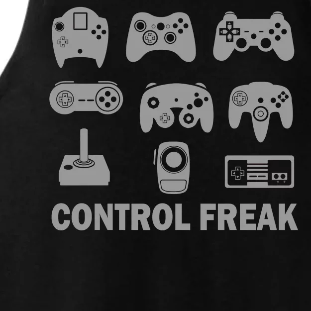 Control Freak Gamer Controllers Ladies Tri-Blend Wicking Tank