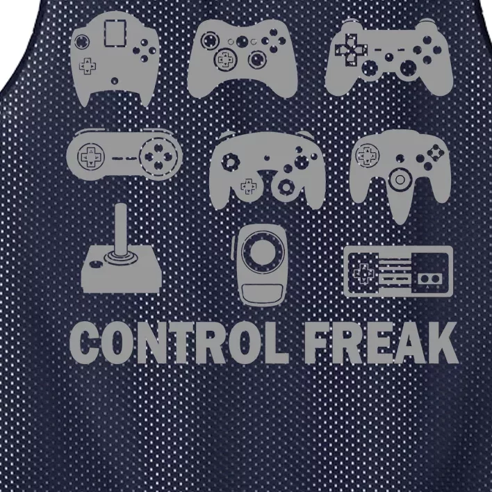 Control Freak Gamer Controllers Mesh Reversible Basketball Jersey Tank