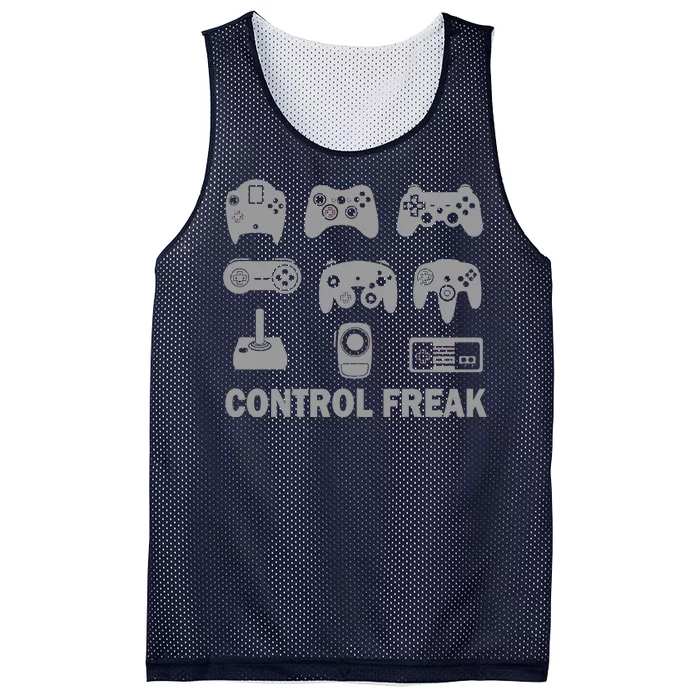 Control Freak Gamer Controllers Mesh Reversible Basketball Jersey Tank