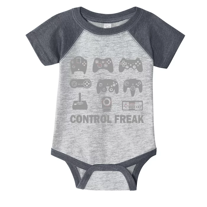 Control Freak Gamer Controllers Infant Baby Jersey Bodysuit