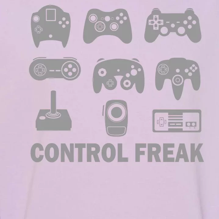 Control Freak Gamer Controllers Garment-Dyed Sweatshirt