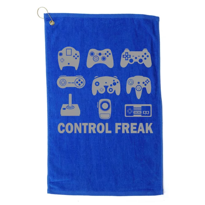 Control Freak Gamer Controllers Platinum Collection Golf Towel