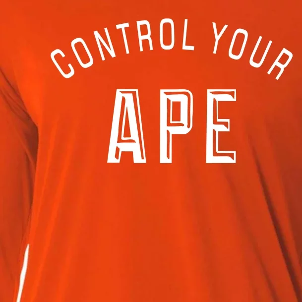 Control Your Ape Cooling Performance Long Sleeve Crew