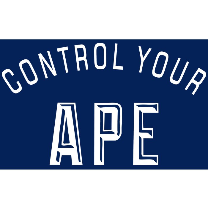 Control Your Ape Bumper Sticker