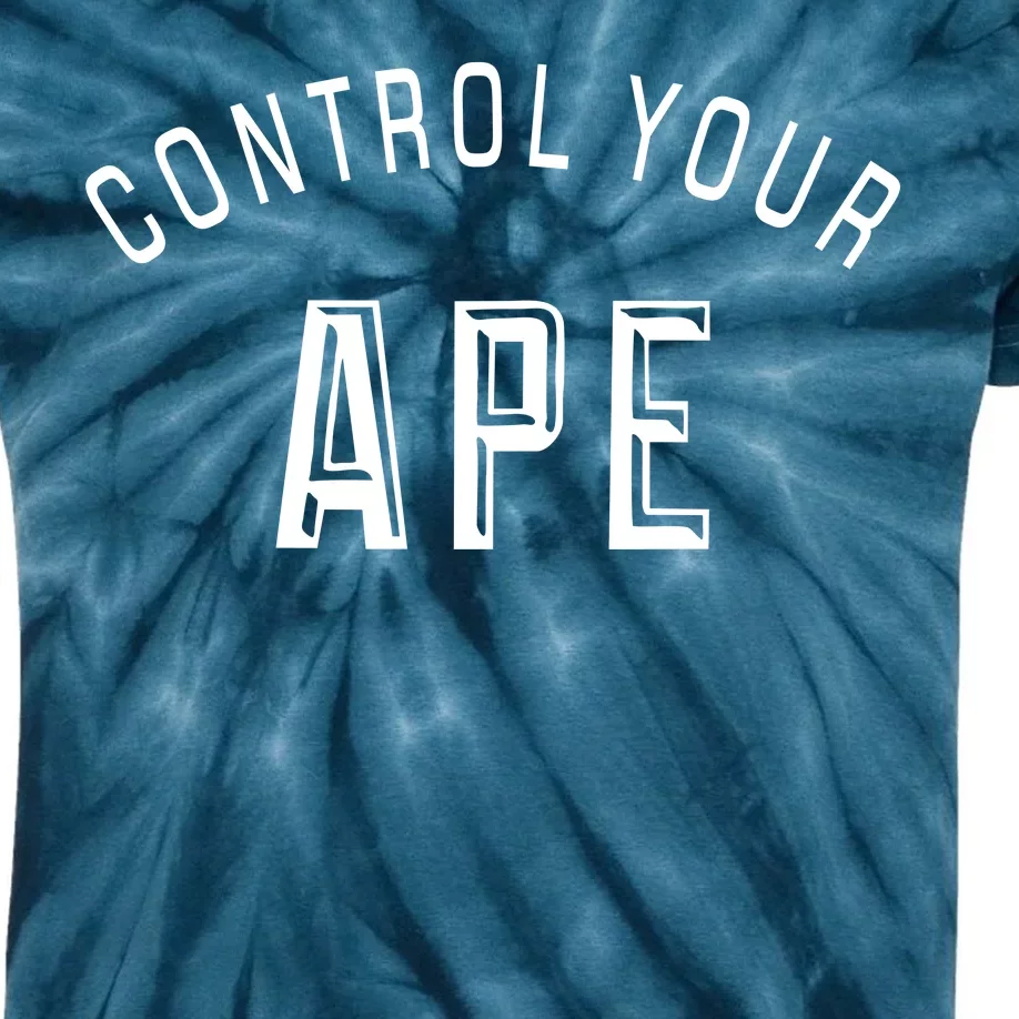 Control Your Ape Kids Tie-Dye T-Shirt